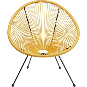 FAUTEUIL JARDIN  Fauteuil de jardin - KARE - Acapulco - Jaune - Emp