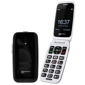 Téléphone portable Téléphone portable senior à clapet Geemarc CL8700 