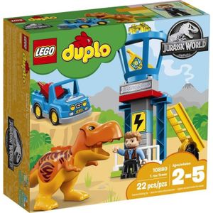 ASSEMBLAGE CONSTRUCTION LEGO® DUPLO® Jurassic World™ 10880 La Tour Du T-Re
