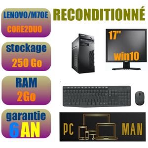 Pc Complet Lenovo Achat Vente Pas Cher