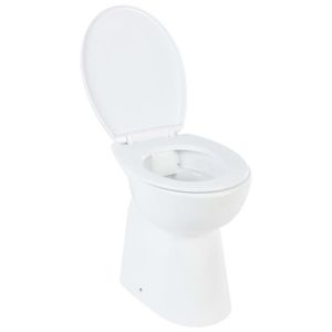 WC - TOILETTES Toilette haute sans bord fermeture douce 7 cm Céra