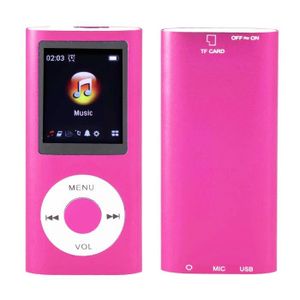 LECTEUR MP3 Qiilu Lecteur de Musique MP3 Portable Lecteur MP3 