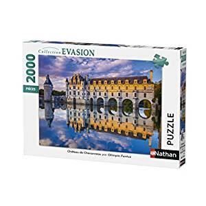 PUZZLE Nathan - Puzzle Château de Chenonceau 2000 pcs, 87