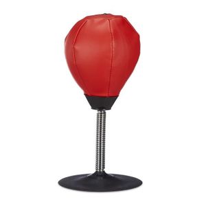 SAC DE FRAPPE Relaxdays Punching Ball de Table de Bureau Sac de 