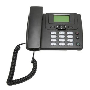 Téléphone fixe Sonew Téléphone sans fil GSM900MHZ 1800MHZ Grandes