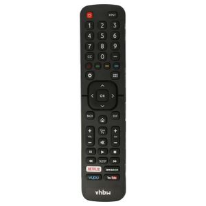 TÉLÉCOMMANDE TV vhbw Télécommande compatible avec Hisense H7C 50, 