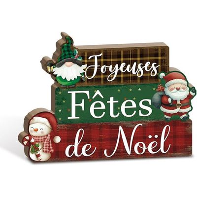 Fichier De Décoration De Porte De Noël | Panneau Multicouche Joyeuses Fêtes N°012 | Boutique De