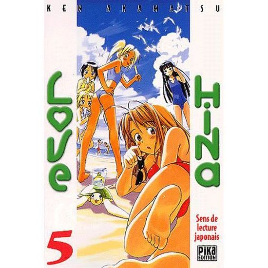 Manga LOVE HINA tome 2 chez Pika éditions Ken Akamatsu en Français très bon état 