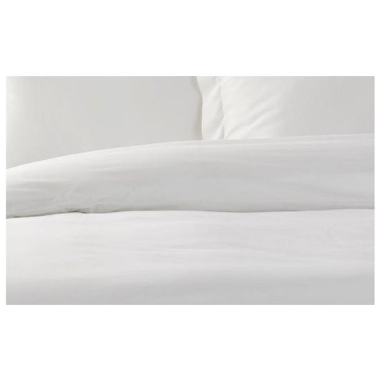 Alpes Blanc - Set di 2 cuscini 100% piumette di fabbricazione francese - Home Soffice & Sostegno medio - Trattamento antiacaro