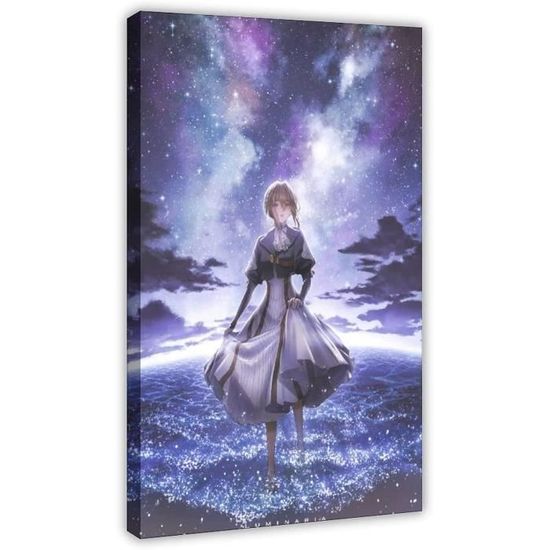 Poster Toile Assassination Classroom - 40 X 60 Cm Sans Cadre - Décor Anime Pour Chambre, Salon Ou Bureau - Impression Haute Qualité
