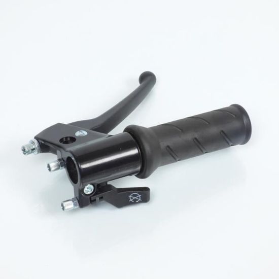 Poignée RSM Pour Mobylette Peugeot 103 SPECTRUM - Modèle 1971 à 2020 Type CLB - Noire - Garantie 2 Ans
