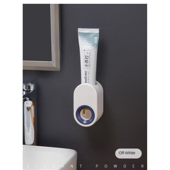 Distributeur Mural Pour Tubes - Presse-dentifrice, Pommade, Nettoyant Visage, Peinture - Montage Par Ventouse