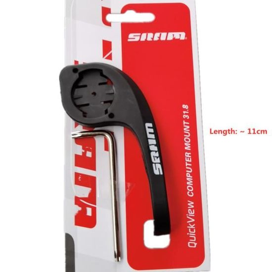 Support Téléphone Garmin Lixada Vélo Ordinateur Adaptateur, Pour