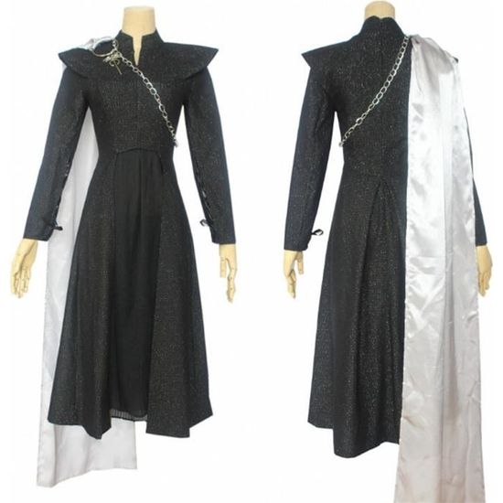 Game Thrones Daenerys Targaryen Robe Cosplay Costume A Song Ice And Fire Grey M