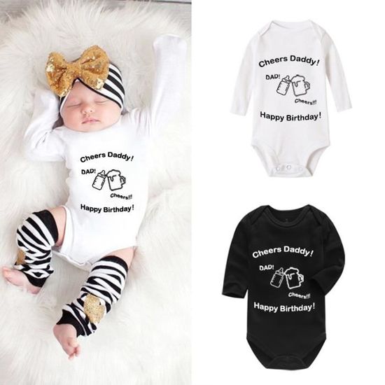 Body bebe manches et jambes longues - Cdiscount