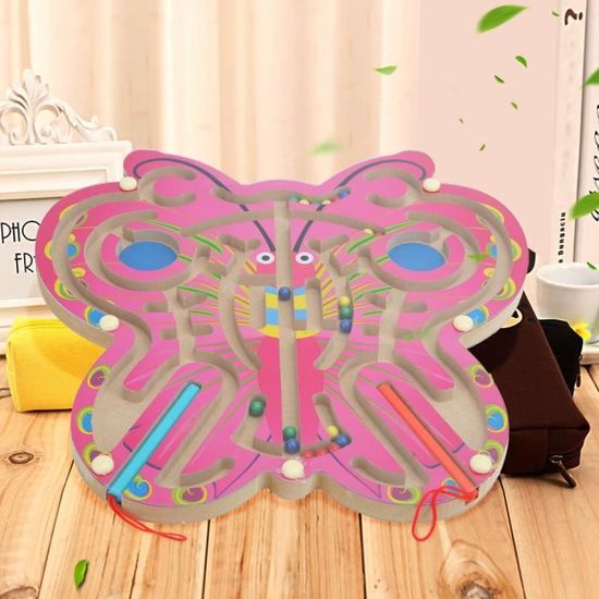 FunnyGoo Mini Stylo Conduite En Bois Perle Labyrinthe Aimant Labyri Pour Les Enfants De 3 Ans Et Plus Parfait Noel Cade Amz FunnyGoo Mini Stylo Conduite En Bois Perle Labyrinthe Aimant Labyri Pour Les Enfants De 3 Ans Et Plus Parfait Noel Cade Amz