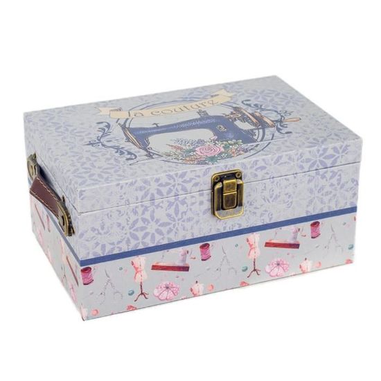 Boîte De Rangement Multi-Compartiments Avec Boucle - Organiseur Salle De Bain Et Bureau Noir
