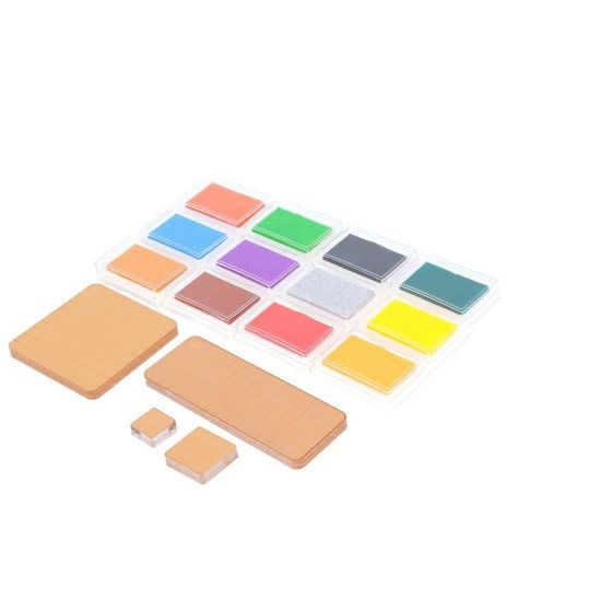 Blocs Acryliques Transparents Pour Tampons - Lot De 3 Tailles (5/7,5/10cm) - Idéal Scrapbooking