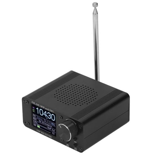 Radio portative R-9012 AM/FM/SW 12 Bandes Haute sensibilité à Ondes