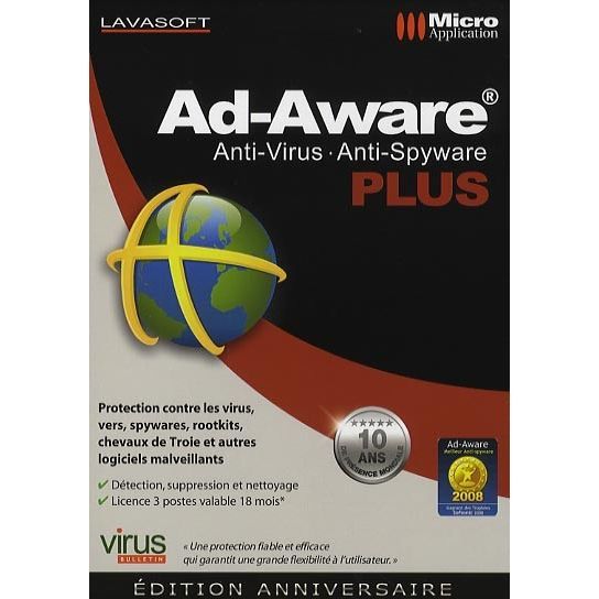 Ad-Aware Plus / Logiciel PC
