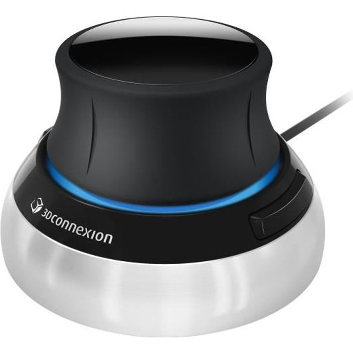 Souris 3D – 3D CONNEXION – SpaceMouse Compact – Filaire – USB – 2 boutons