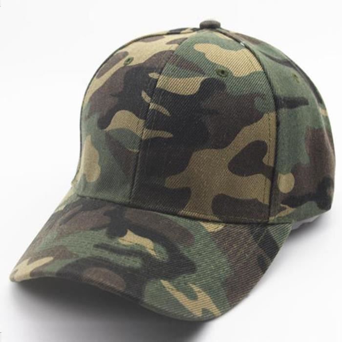 Chapeau de mode Casquette de baseball camouflage unisexe Snapback Hat Hip-Hop réglable rt2660