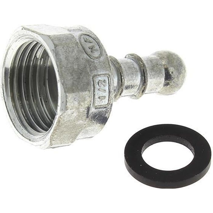 Four - UNIVERSEL - TETINE RACCORD GAZ BUTANE POUR CUISINIERE PLAQUE CUISSSON FILETAGE 1/2 15/21MM