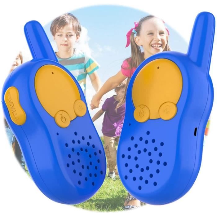 Talkie Walkie Enfants USB Rechargeable Sam le Pompier Costume Militaire Enfant Radio PMR Jouet Jeux de Société Enfant 3 4 5 6 Ans