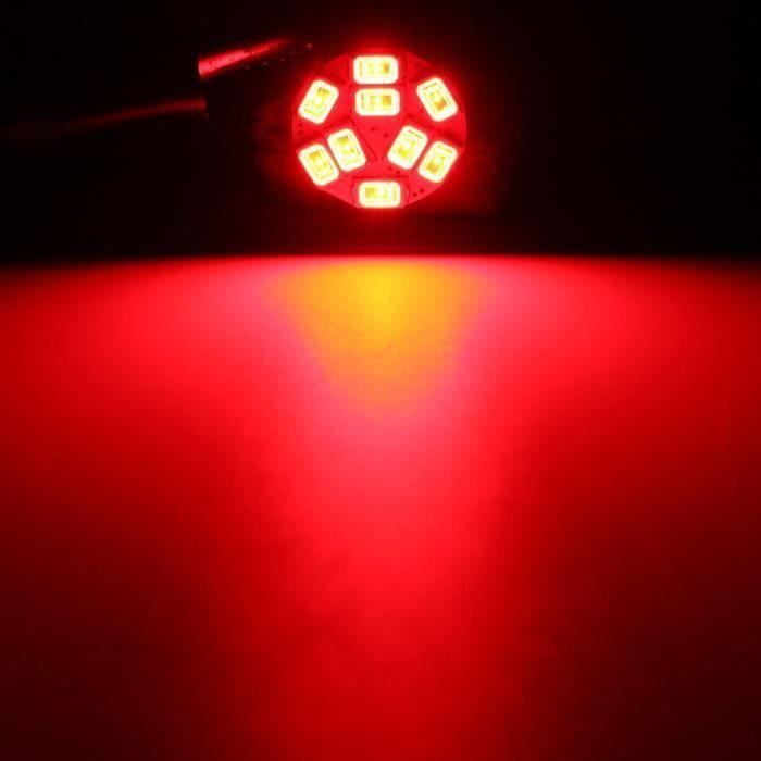 LED Ampoules Rouge - 10x 2-4 - 10x 1157 BAY15D 9 5730 SMD voiture frein arrière lampe Ampoule Tourner signal lumineux An07369