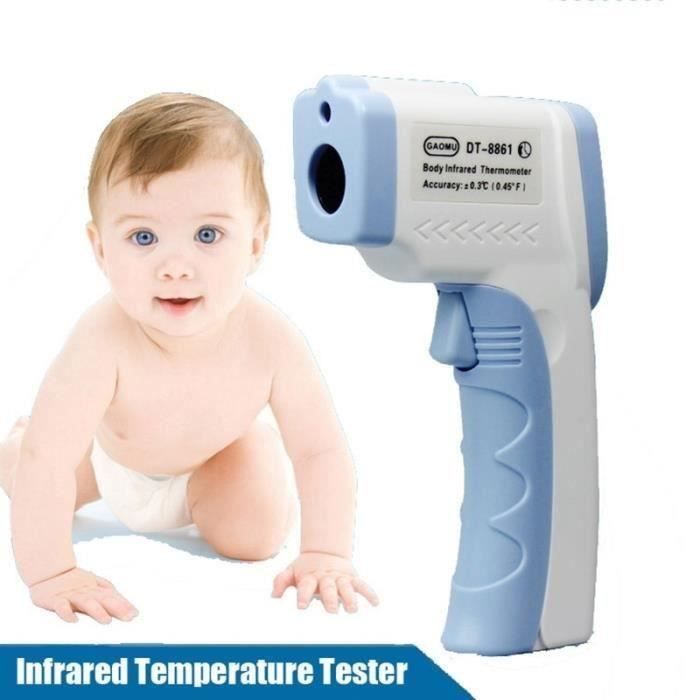 Handheld température corporelle à infrarouge sans contact Thermomètre LCD Testeur Gun