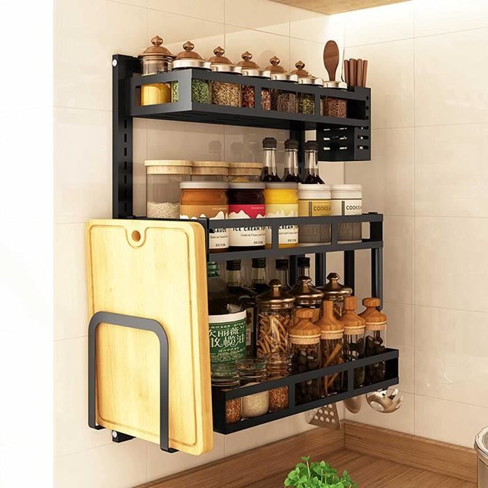 Des étagères de cuisinedes comptoirs multifonctionnels murauxdes étagères à épices multifonctionnellesdes planches à découper peuv