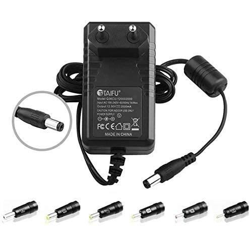 TAIFU Bloc d'alimentation Universel 12V 220V Chargeur pour Thomson Neo 14C-2BK32 SP-NEOX13.2GR32, Lecteur DVD Portable Takara Div 10