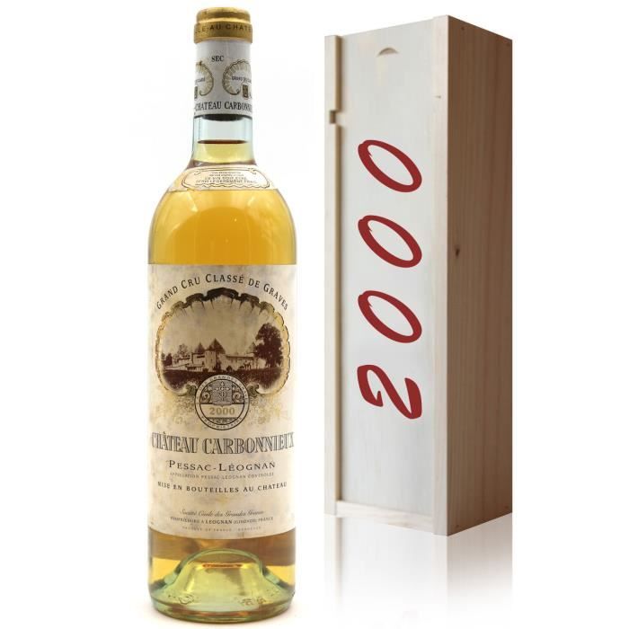 Coffret Château Carbonnieux 2000 - 75cl AOC Péssac-Léognan