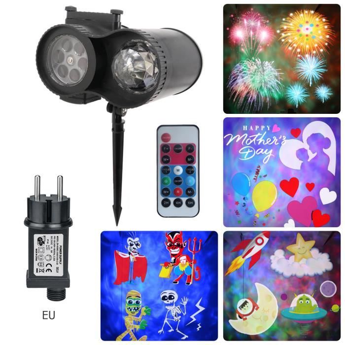 BORLAI® Projecteur de Noël lumière de pelouse jardin pelouse pelouse éclairage paysager