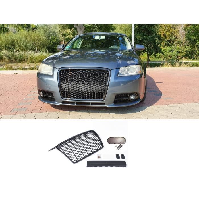 Pour Audi A3 8P Sportback S-Line Calandre Grille Nid D'abeille Sans Sigle 05-08