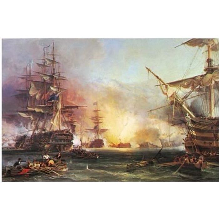 Puzzle Adulte : Bateau Bombardement D'Alger 3000 Pieces - Collection Art Et Histoire - Ravensburger Nouveaute