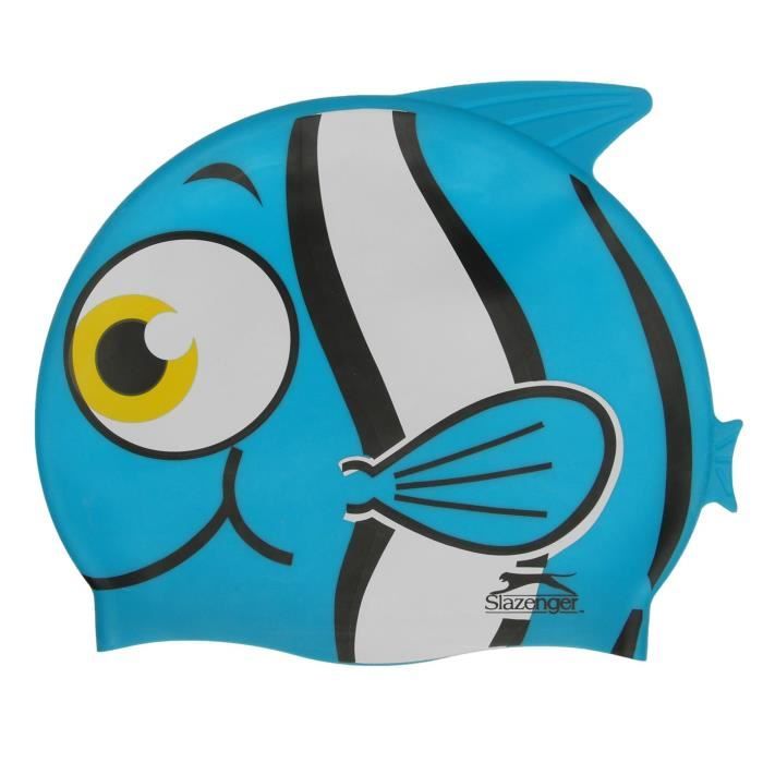 Slazenger Enfant Fun Silicone Bonnet De Bain Natation