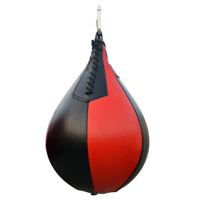 Sac de Coup de Poing Poire de Boxe de Combat Boule de Vitesse de Coup de Poing de Boxe de Gymnastique Accessoires de Boxe