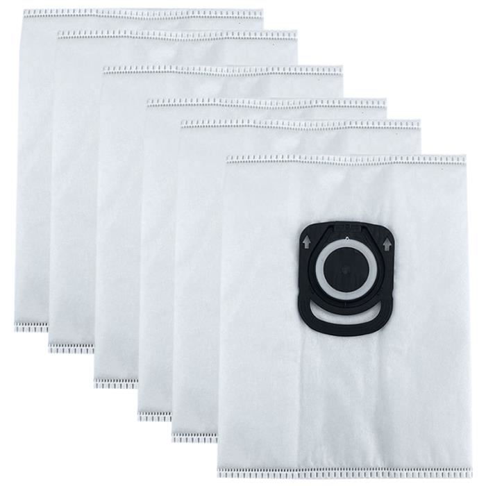6 Sacs à PoussièRe pour Rowenta Silence Force 4A ZR200540 RO64Xx Filtre D'Aspirateur Bolsa de Basura Parkside BPfire