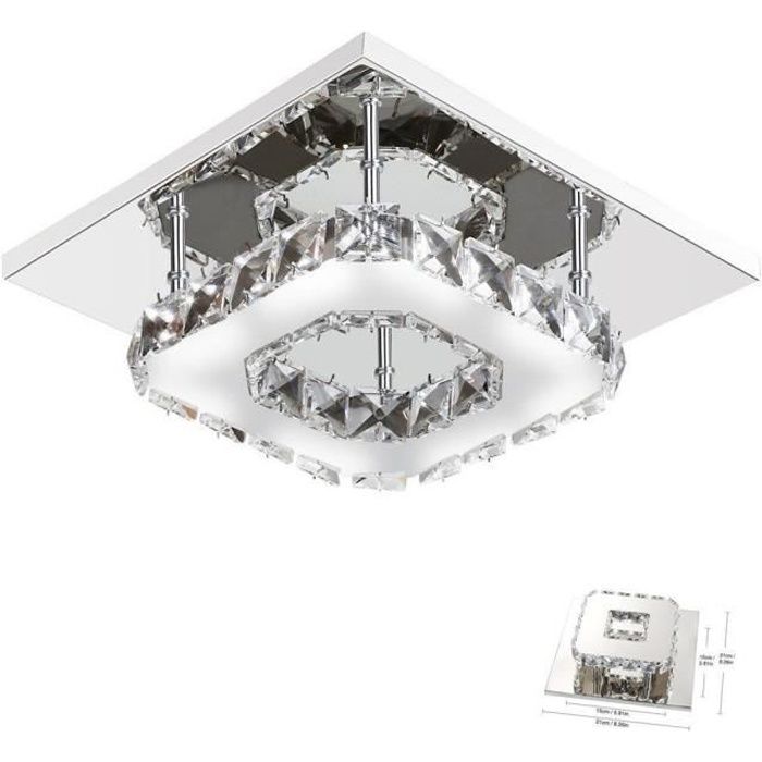 Lustre moderne en cristal pour salon, chambre à coucher, Salle de bain