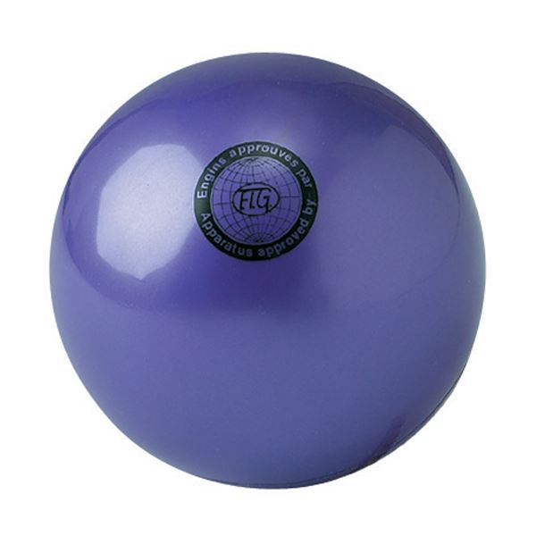Ballon de gymnastique en PVC 190 mm violet