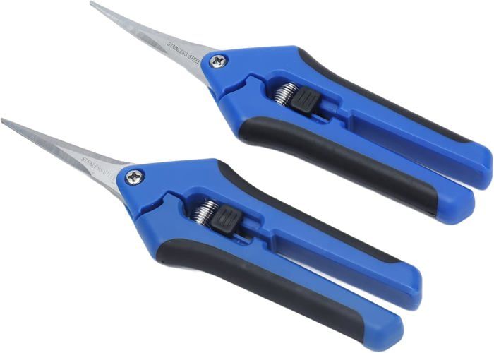 Sécateur De Jardin Chiluxendo - Lot De 2, Lames Acier Inoxydable, Verrouillage Sécurité