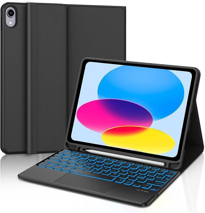 Étui Clavier Logitech Create Pour IPad Pro 12.9" (rétro-éclairé, AZERTY FR, Argent)