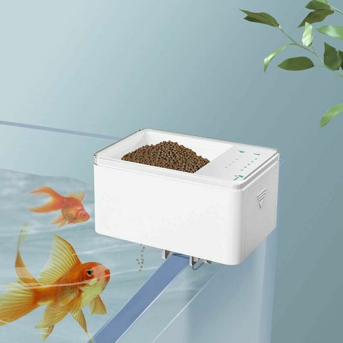 Meilleurs prix pour Distributeur automatique de nourriture pour poissons avec minuterie numérique intelligente. Alimentation automatique de 70 ml