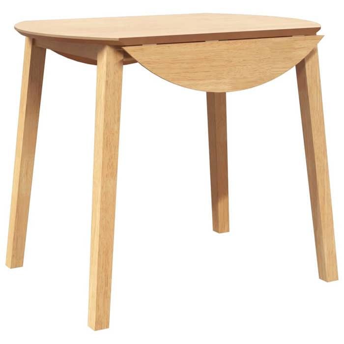 Meilleures Table à manger - 4 Personnes - naturel - bois massif et caoutchouc SSDC3845489