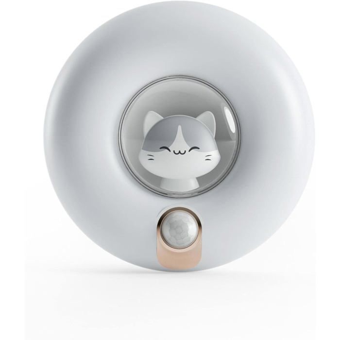 Veilleuse à capteur de mouvement rechargeable pour enfants éclairage darmoire à intensité variable pour placard chambre couloir