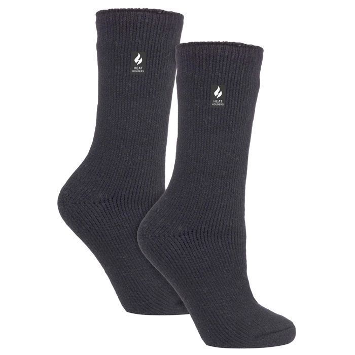 Lot de 2 chaussettes thermiques évacuant lhumidité pour femme
