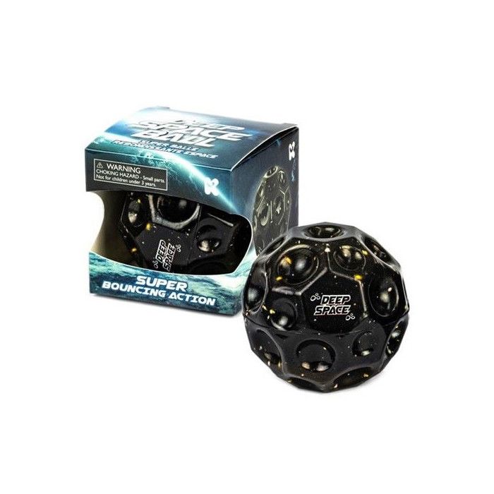 Super balle Keycraft rebondissante espace Noir