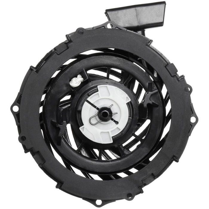 Démarreur à Rappel Compatible Briggs & Stratton 497680 – Lanceur De Rechange Pour Tondeuse, Débroussailleuse, Moteur 120000-12G800