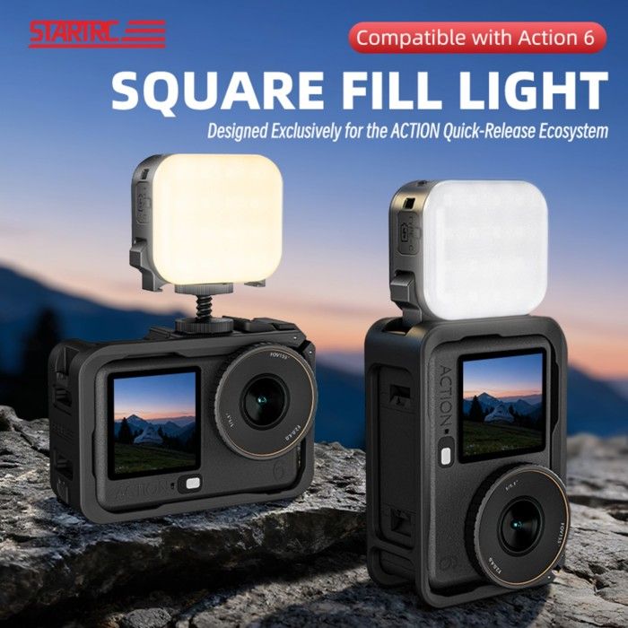 Magnetic Square Fill Light with 1/4